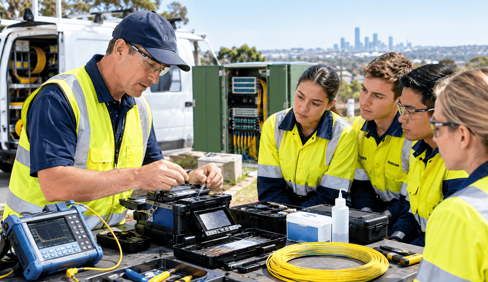 Fiber Splicing Training