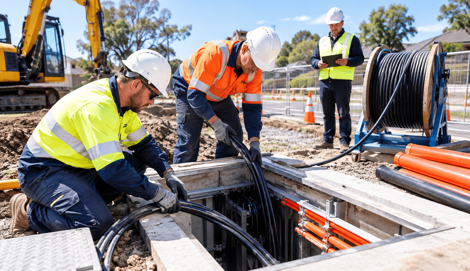 Pit, Pipe and Cable Hauling training