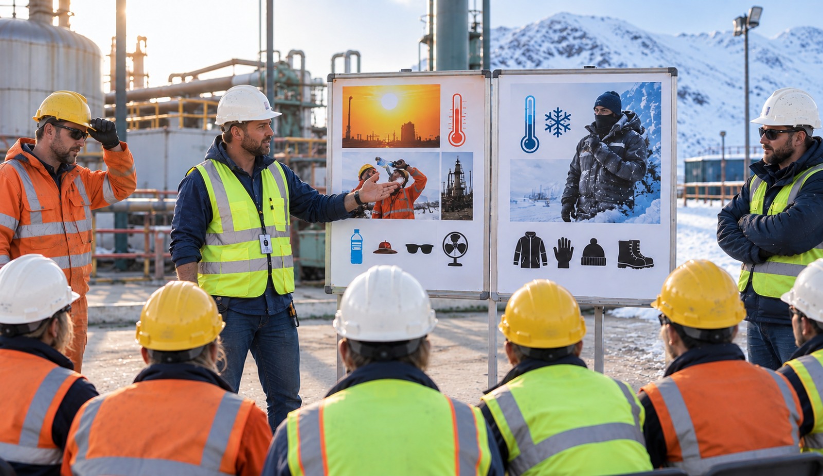 Safety Awareness Training Programme on Working in Hot and Cold Environment